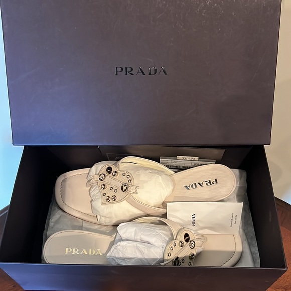 New with Tag Prada Calzature Donna Sandals - Picture 15 of 15